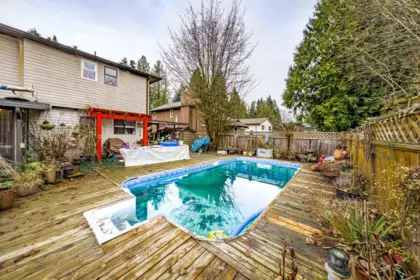Aerial View of 1265 Lynwood Avenue, Port Coquitlam, BC
