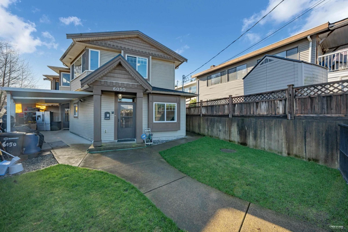 Aerial View of 6050 Hardwick Street, Burnaby, BC