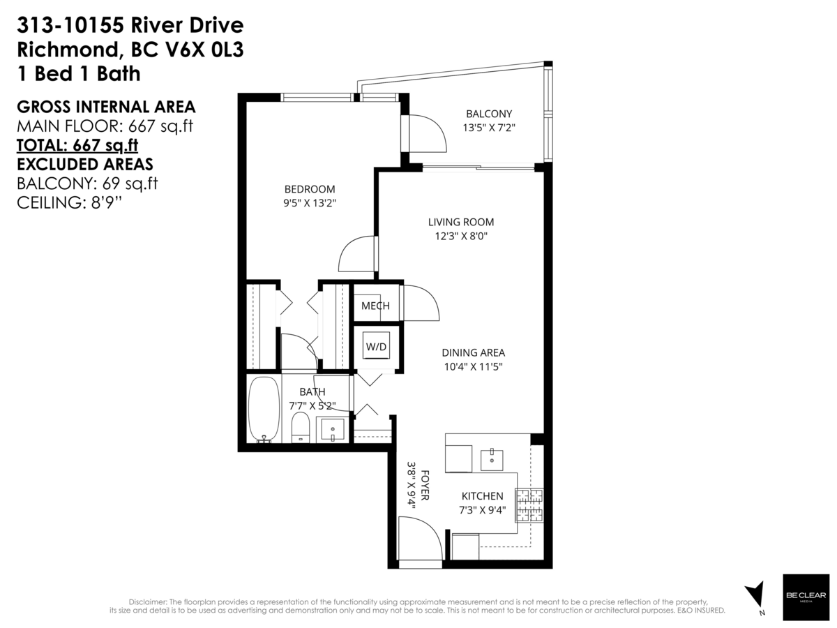 Outdoor Patio Photo of 313 10155 River Drive, Richmond, BC
