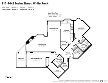 Playground / Recreational Area Near 111 1442 Foster Street, White Rock, BC