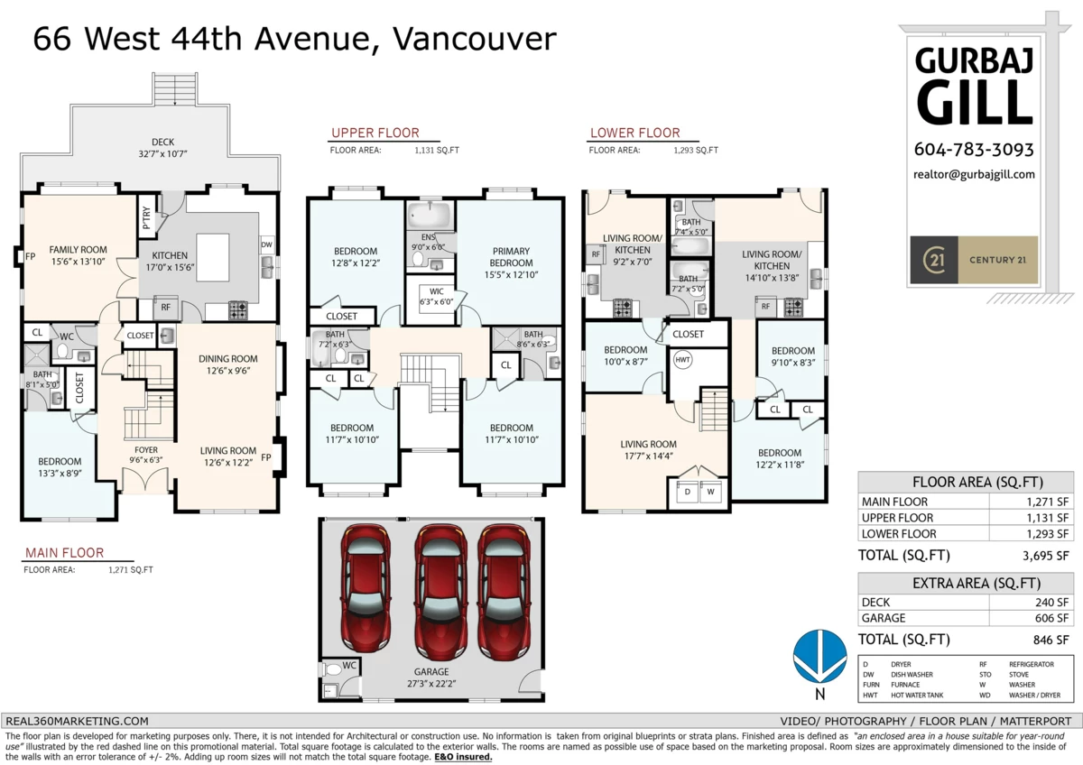 Street View Photo of 66 W 44th Avenue, Vancouver, BC