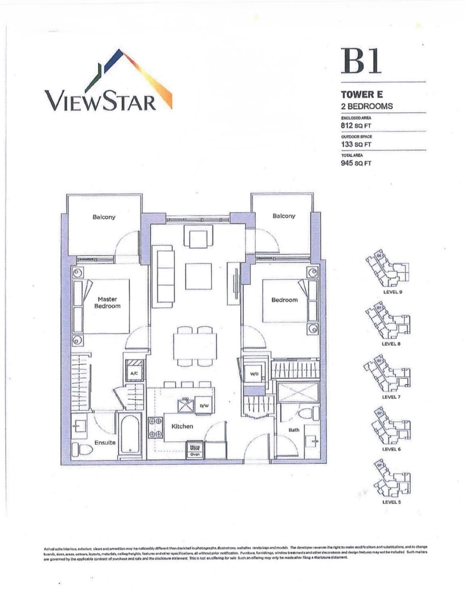 Living Room Photo of 807 3280 Corvette Way, Richmond, BC