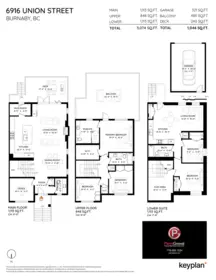 6916 Union Street, Burnaby, BC, Burnaby — Half Duplex for sale