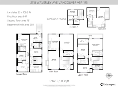 Entry Foyer Photo of 2118 Waverley Avenue, Vancouver, BC