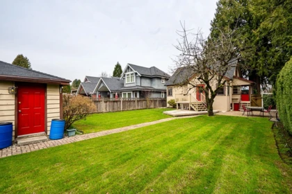 Aerial View of 902 Fourth Street, New Westminster, BC