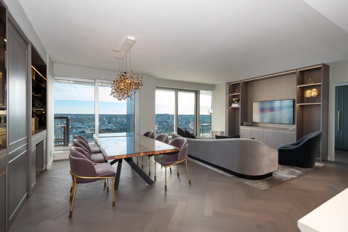 Family Room Photo of 4806 1480 Howe Street, Vancouver, BC