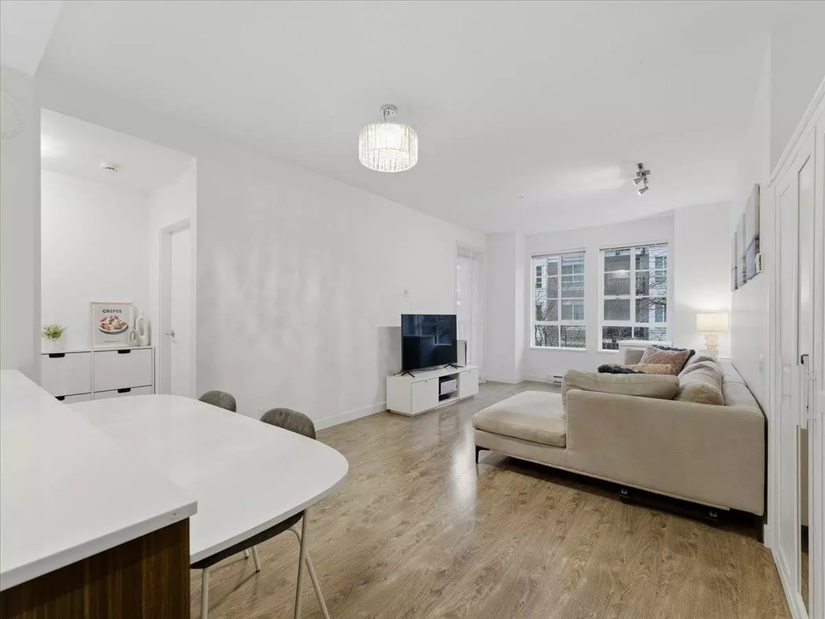 Living Room Photo of 205 553 Foster Avenue, Coquitlam, BC