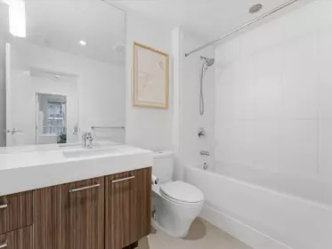 Guest Bathroom Photo of 205 553 Foster Avenue, Coquitlam, BC