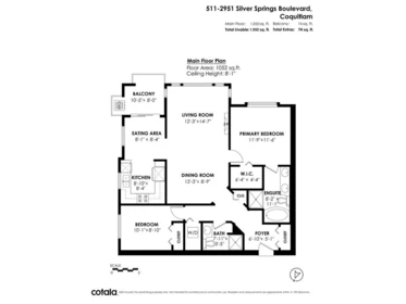 Playground / Recreational Area Near 511 2951 Silver Springs Boulevard, Coquitlam, BC