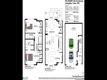 Entry Foyer Photo of 53 20487 65 Avenue, Langley, BC