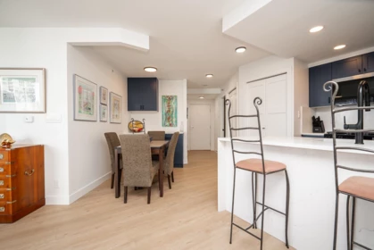 Kitchen Island Photo of 906 189 Davie Street, Vancouver, BC