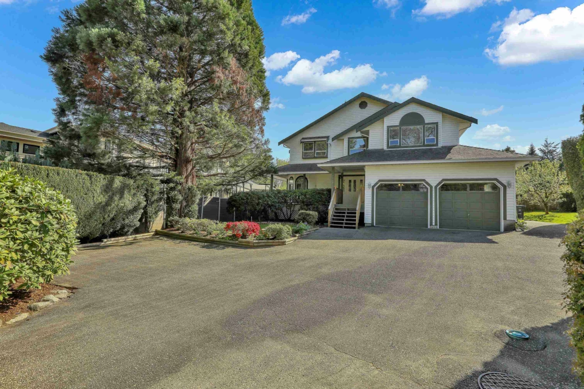 Exterior Rear Photo of 7549 149a Street, Surrey, BC