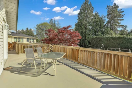 Aerial View of 7549 149a Street, Surrey, BC