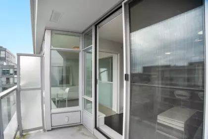 Aerial View of 1405 168 W 1st Avenue, Vancouver, BC