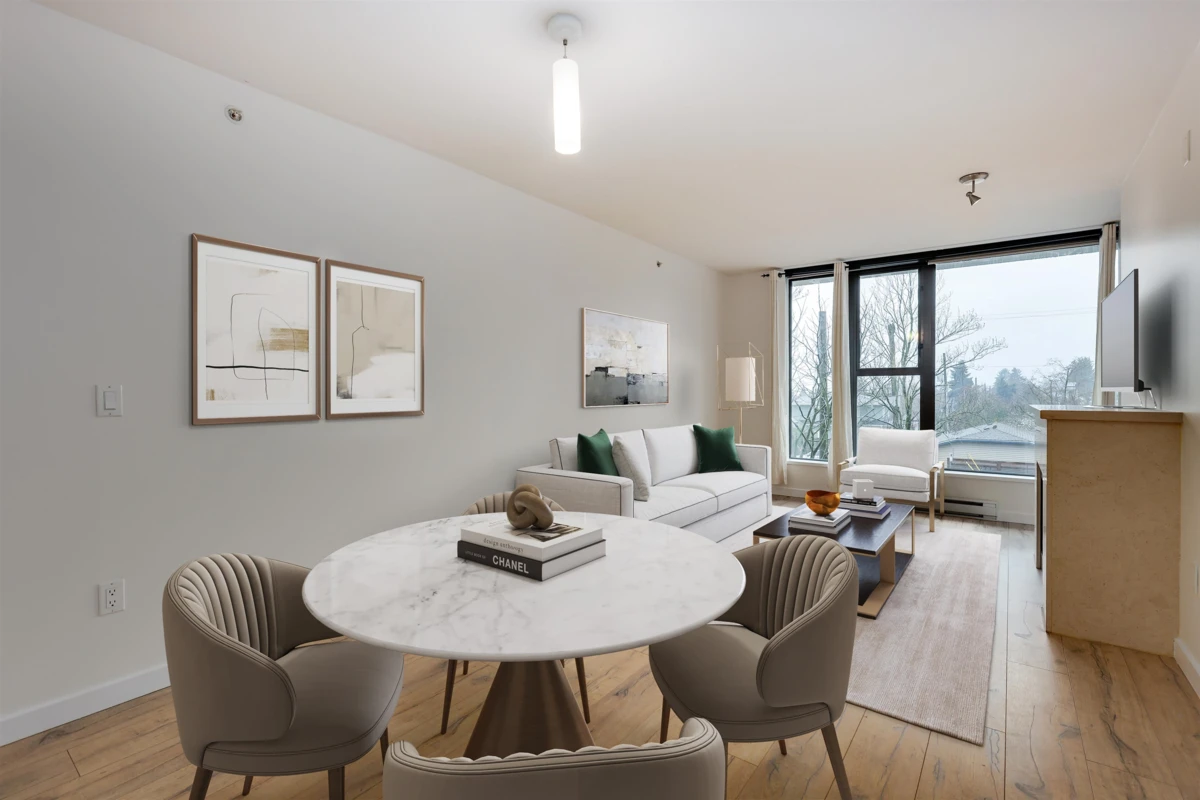 Family Room Photo of 306 683 W Victoria Park, North Vancouver, BC