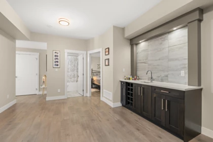 Basement Recreation Room Photo of 65 17033 Fraser Highway, Surrey, BC