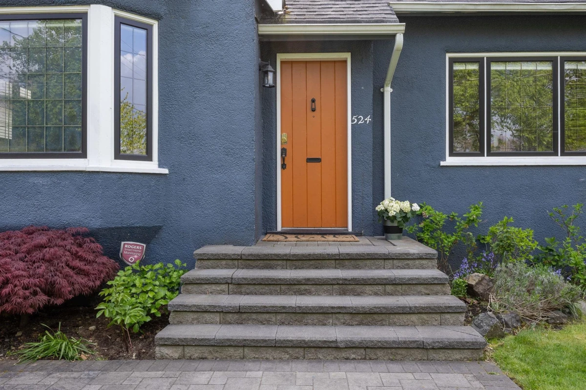 Exterior Rear Photo of 524 Second Street, New Westminster, BC