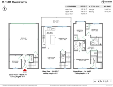 45 15489 99a Avenue, Surrey, BC, Surrey — Townhouse for sale