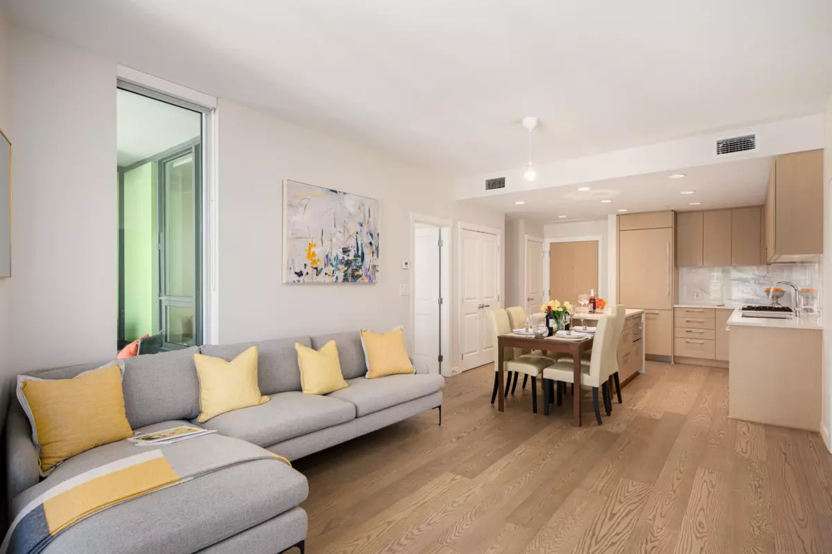 Living Room Photo of 523 3563 Ross Drive, Vancouver, BC