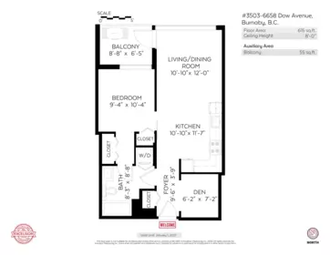 Playground / Recreational Area Near 3503 6658 Dow Avenue, Burnaby, BC