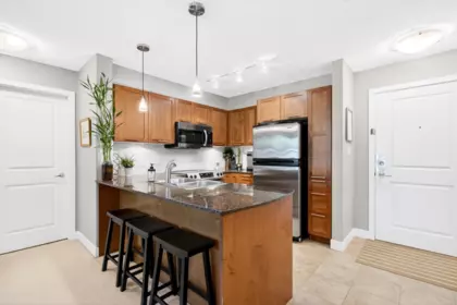 Kitchen Photo of 317 19673 Meadow Gardens Way, Pitt Meadows, BC