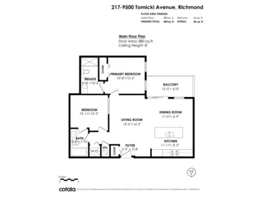 217 9500 Tomicki Avenue, Richmond, BC, Richmond — Apartment/Condo for sale