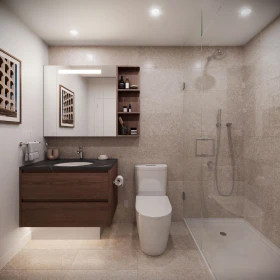 Primary Bathroom Photo of 3202 6035 Wilson Avenue, Burnaby, BC
