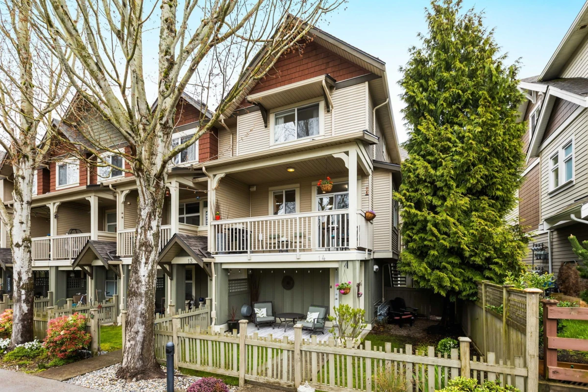 Exterior Rear Photo of 14 12311 No. 2 Road, Richmond, BC