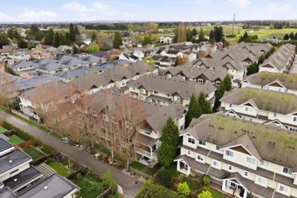 Aerial View of 14 12311 No. 2 Road, Richmond, BC