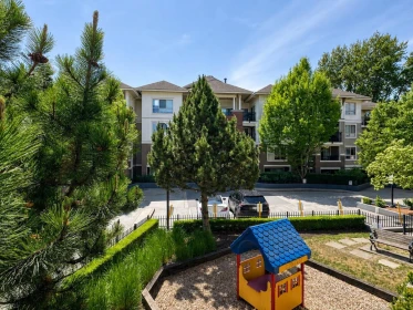 Aerial View of A215 8929 202 Street, Langley, BC