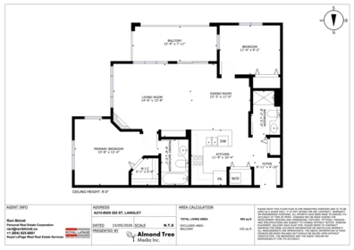 A215 8929 202 Street, Langley, BC, Langley — Apartment/Condo for sale