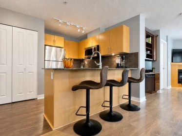 Kitchen Island Photo of A215 8929 202 Street, Langley, BC