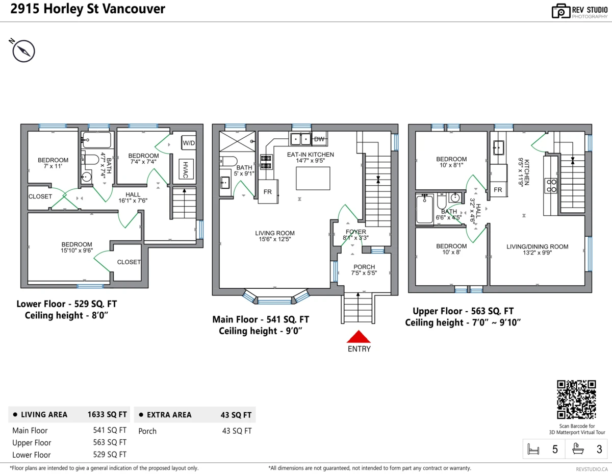 Exterior Rear Photo of 2915 Horley Street, Vancouver, BC