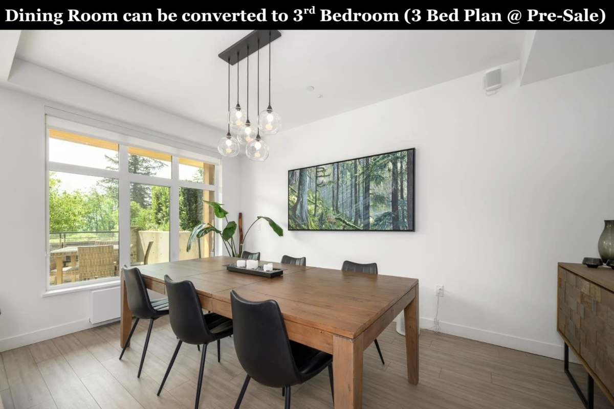 Dining Area Photo of 108 733 E 3rd Street, North Vancouver, BC