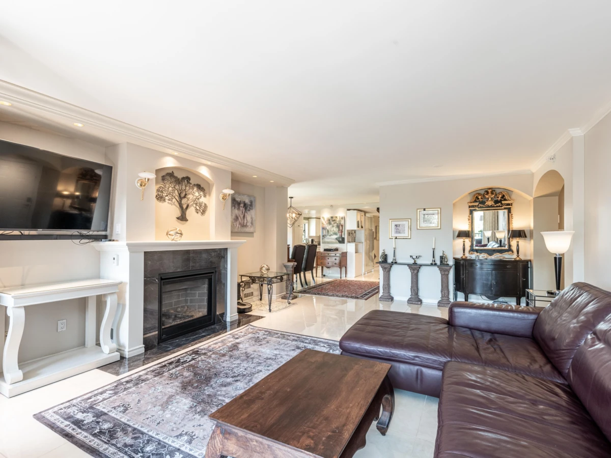 Living Room Photo of 302 1520 Harwood Street, Vancouver, BC