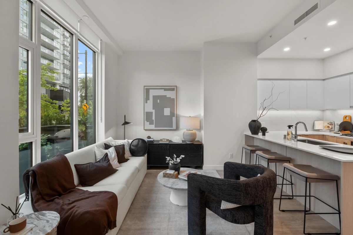 Family Room Photo of 103 318 Alderson Avenue, Coquitlam, BC