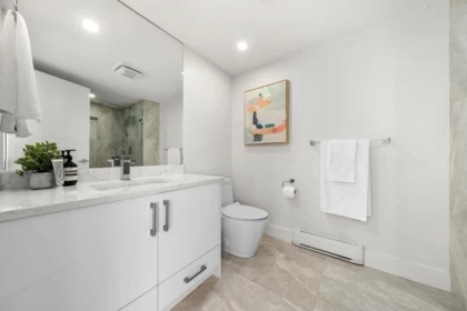 Guest Bathroom Photo of 1704 1245 Quayside Drive, New Westminster, BC
