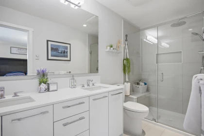 Powder Room Photo of 14 3500 Burke Village Promenade, Coquitlam, BC