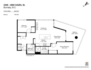 2208 4808 Hazel Street, Burnaby, BC, Burnaby — Apartment/Condo for sale