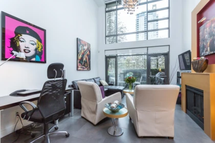 Basement Recreation Room Photo of 104 1168 Richards Street, Vancouver, BC