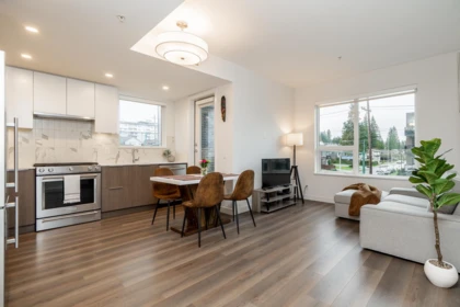 Kitchen Island Photo of 304 645 Como Lake Avenue, Coquitlam, BC