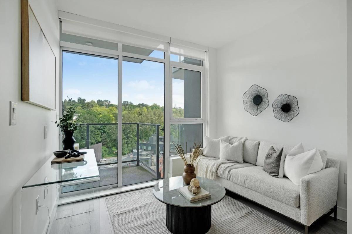 Living Room Photo of 1106 8570 Rivergrass Drive, Vancouver, BC
