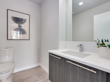 Basement Recreation Room Photo of 604 5033 Cambie Street, Vancouver, BC