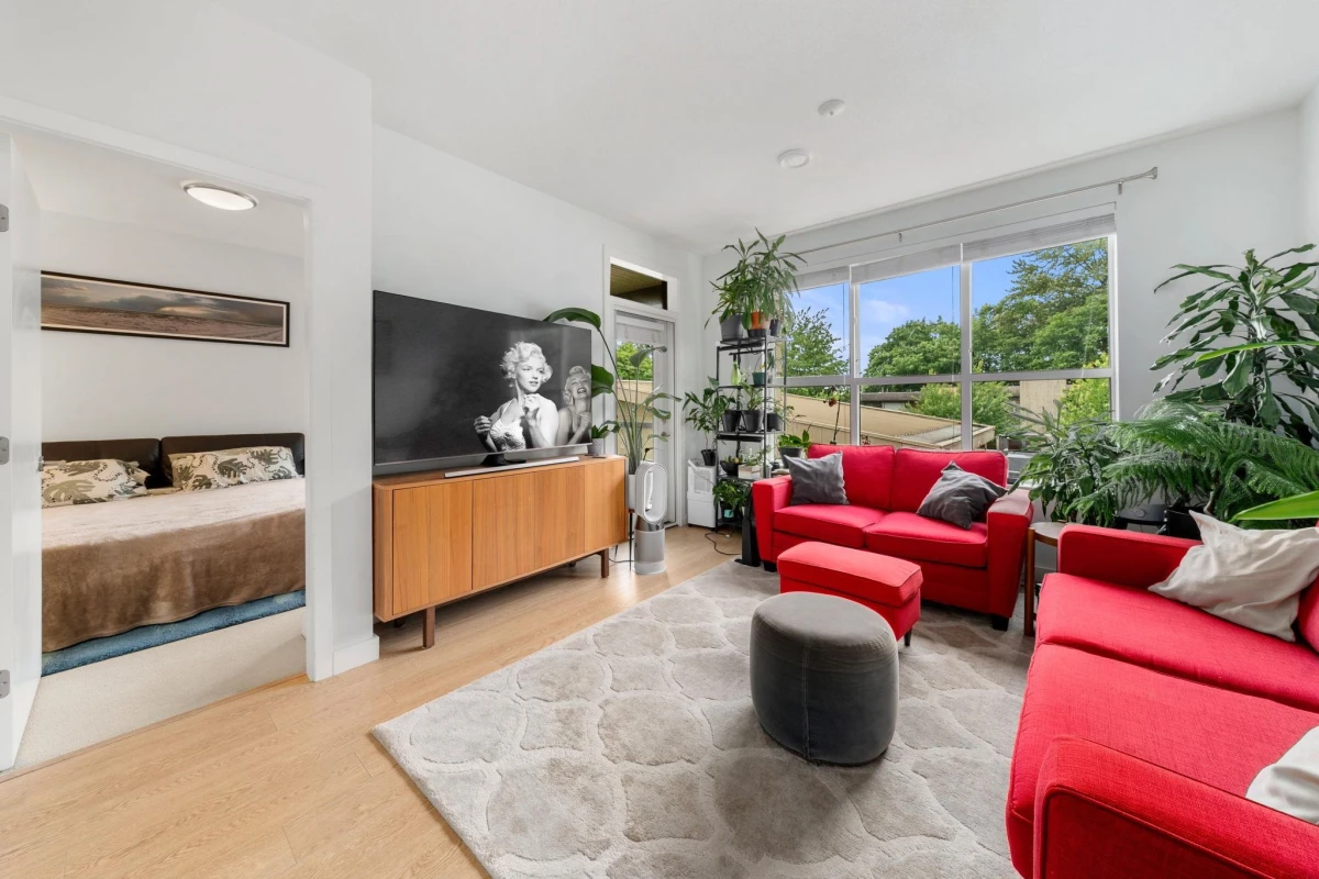Living Room Photo of 301 3205 Mountain Highway, North Vancouver, BC