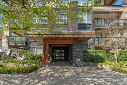 Aerial View of 301 3205 Mountain Highway, North Vancouver, BC