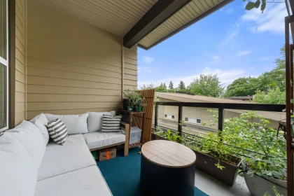 Outdoor Deck Photo of 301 3205 Mountain Highway, North Vancouver, BC