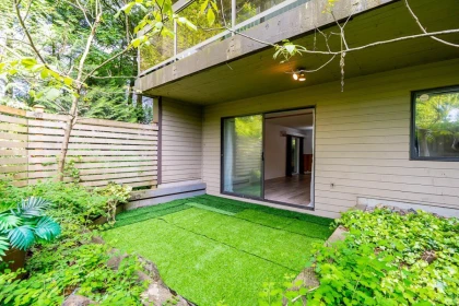 Outdoor Deck Photo of 102 6105 Kingsway, Burnaby, BC
