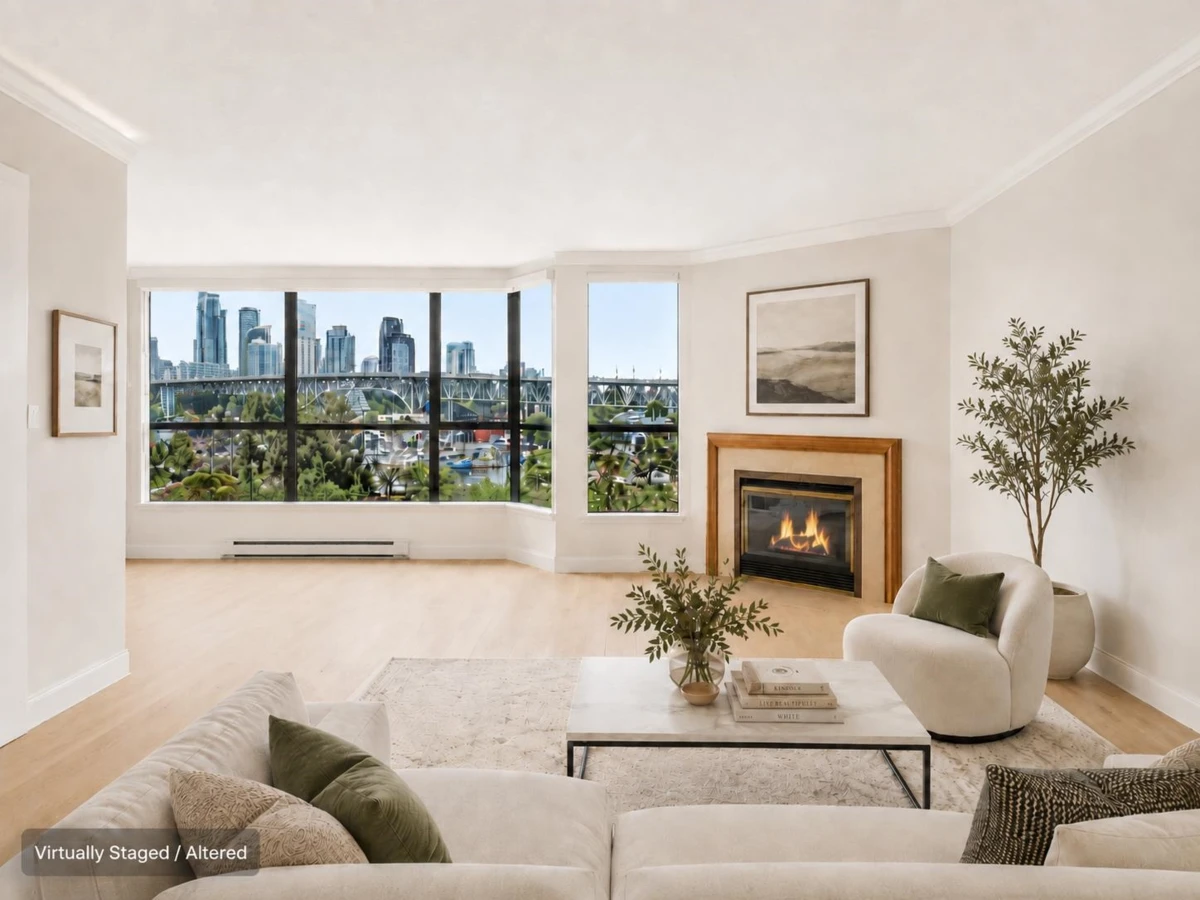 Dining Area Photo of 404 1470 Pennyfarthing Drive, Vancouver, BC