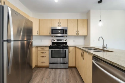 Kitchen Photo of 215 13555 Gateway Drive, Surrey, BC