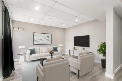 Basement Recreation Room Photo of 2266 Willoughby Way, Langley, BC